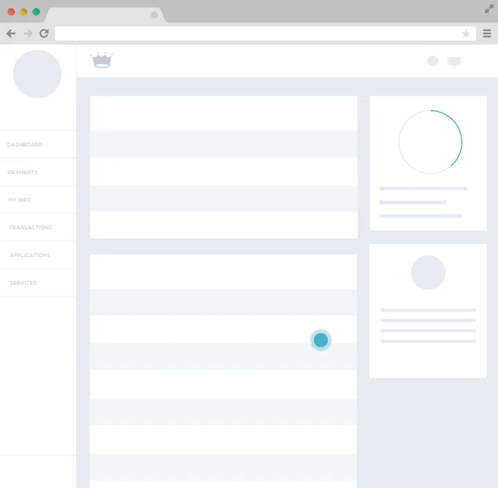 Home tenant dashboard
